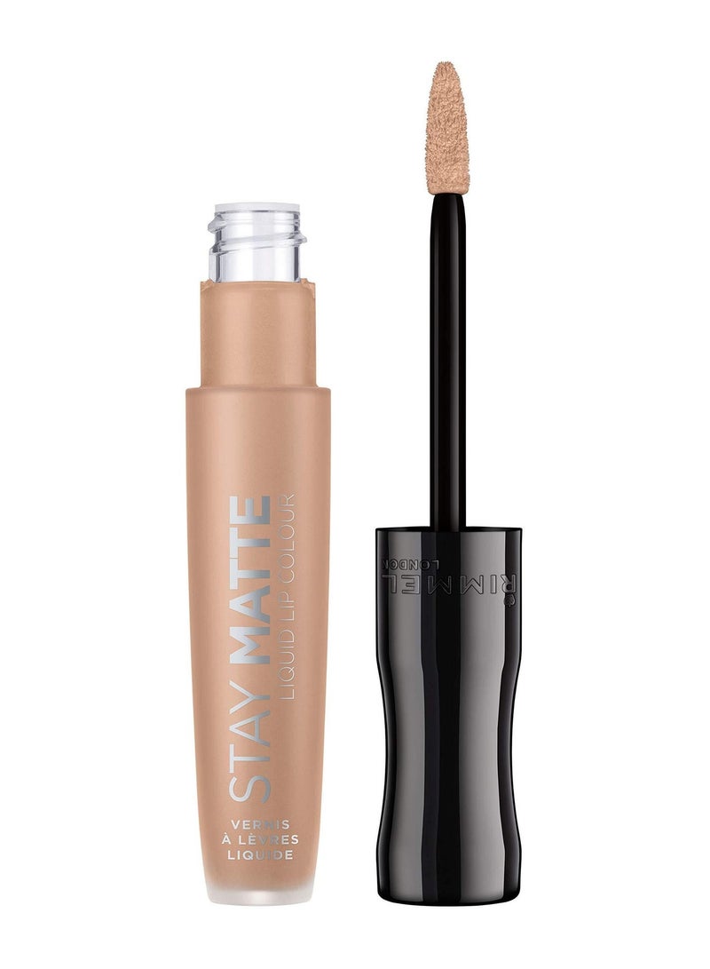 RIMMEL LONDON Stay Matte Liquied Lip Color - 710 Latte To Go - Image 1